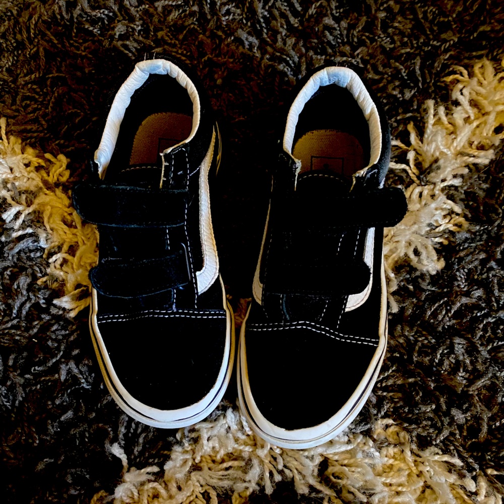 Black Vans sz 13Y